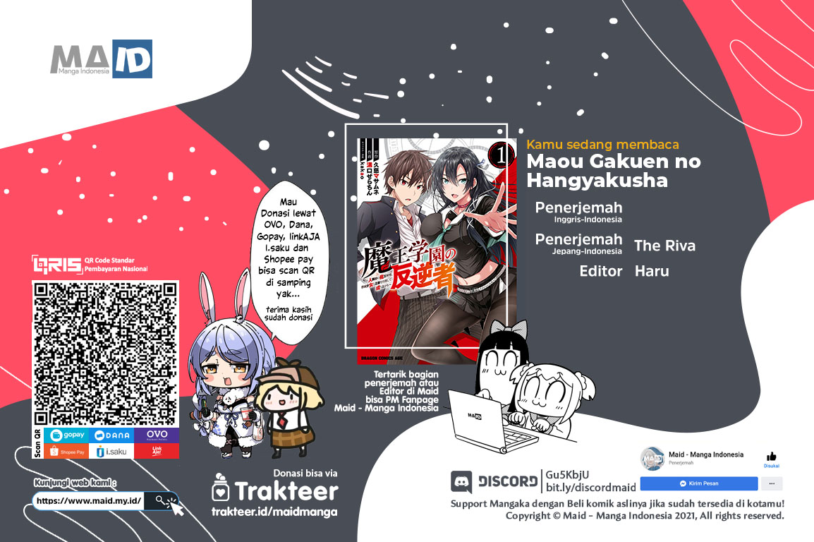 Maou Gakuen no Hangyakusha Chapter 10 Bahasa Indonesia
